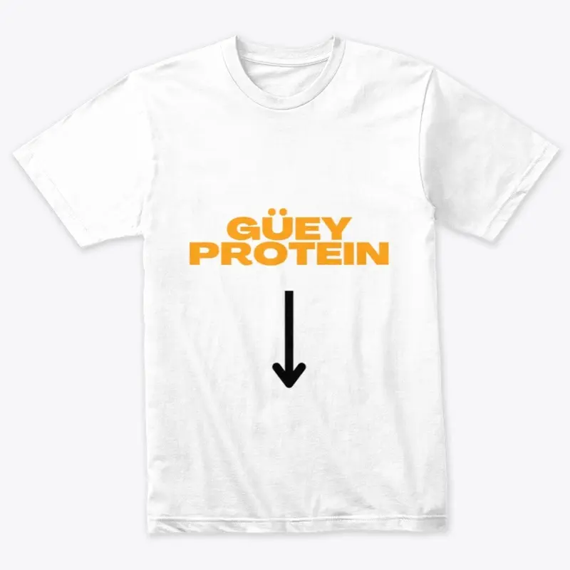 Guey Protein (Orange Letters W/ Arrow)