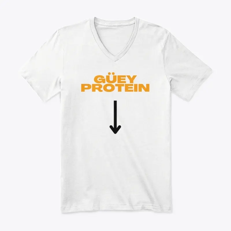 Guey Protein (Orange Letters W/ Arrow)