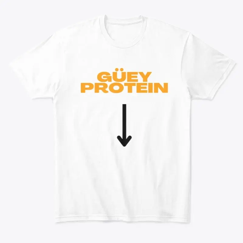 Guey Protein (Orange Letters W/ Arrow)