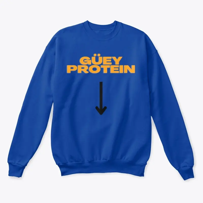 Guey Protein (Orange Letters W/ Arrow)